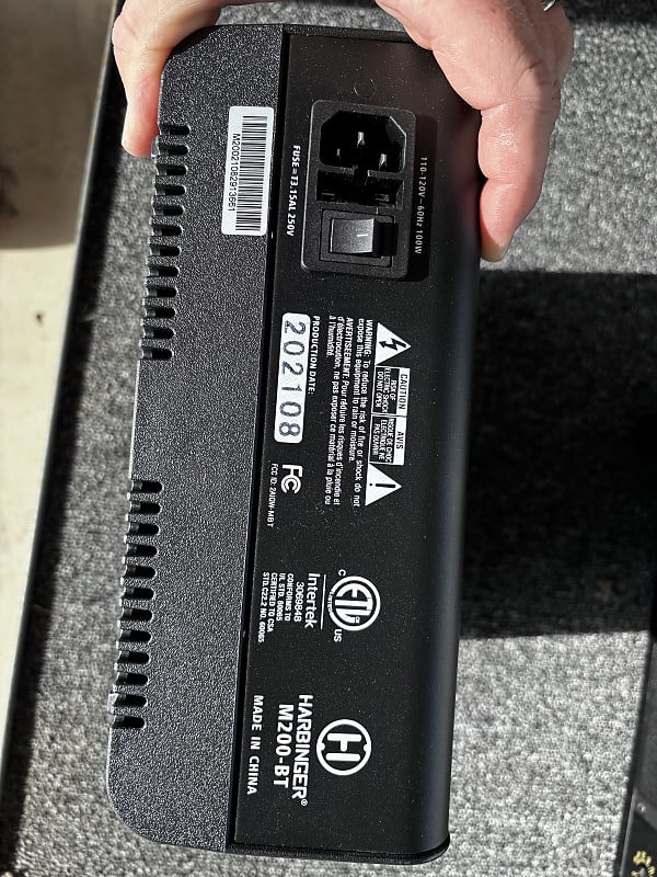 Harbinger M200BT 2019 Black Reverb