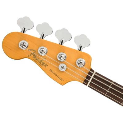 Fender American Professional II Precision Bass Left-Handed Bass Guitar (Olympic White, Rosewood Fretboard) image 5