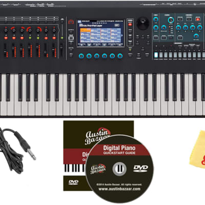 Roland Fantom 6 Synthesizer Keyboard w/ Sustain Pedal