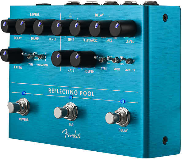 Amazon.com: Fender Reflecting Pool Delay/Reverb Pedal