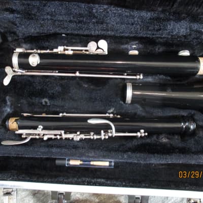 Selmer brand  Oboe with case and reed.  Made in USA image 6