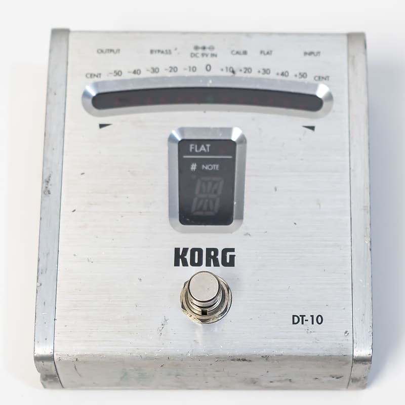 Korg DT10 Chromatic Guitar and Bass Pedal Tuner