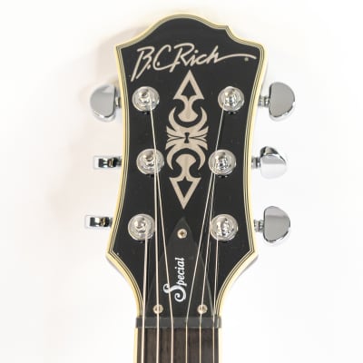 2008 B.C. Rich Mockingbird Special Electric Guitar - Black image 5