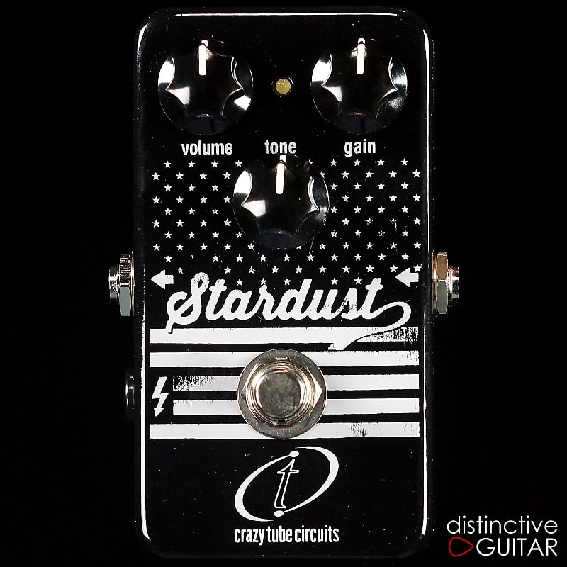 Crazy Tube Circuits Stardust Black Panel Overdrive