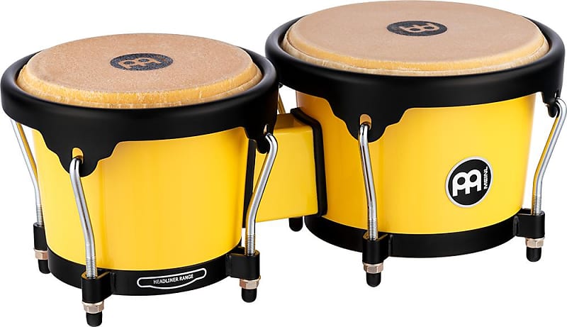 Meinl Percussion Journey Series Bongos - Illuminating Yellow image 1