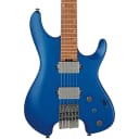 Ibanez Q52 Q Standard Headless Electric Guitar - Laser Blue Matte