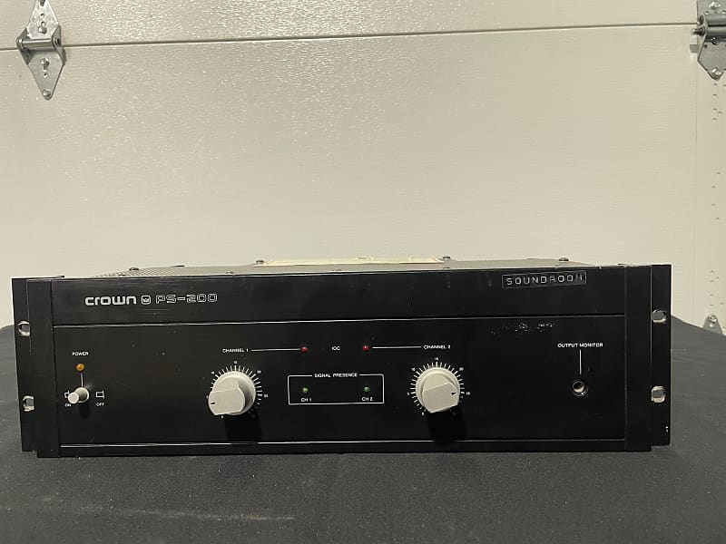 Crown PS-200 2-Channel Power Amplifier | Reverb