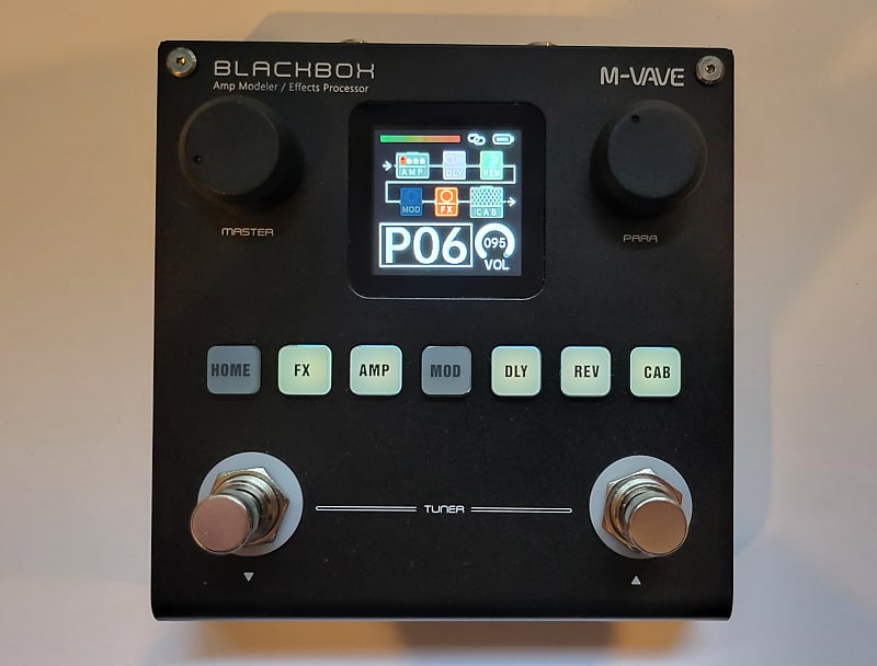M-VAVE Blackbox Guitar / Bass AMP Modeler Rechargeable Multi