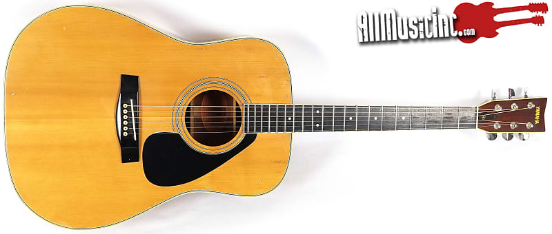 Vintage Yamaha Japan FG-251B Solid Top Rosewood Natural Acoustic Guitar