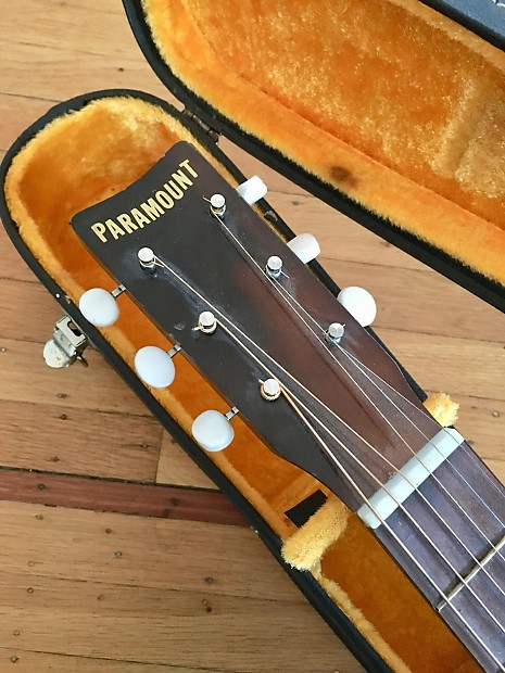 Paramount guitars vintage top