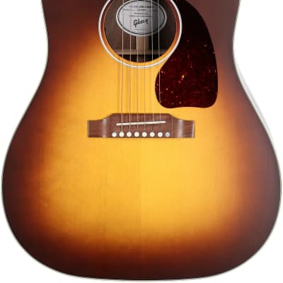Gibson J-45 Studio Walnut Acoustic-Electric Guitar (with Case), Satin Walnut Burst image 6