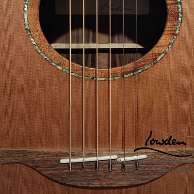 Lowden F-50 custom Master Grade Red cedar & East Indian rosewood guitar image 9