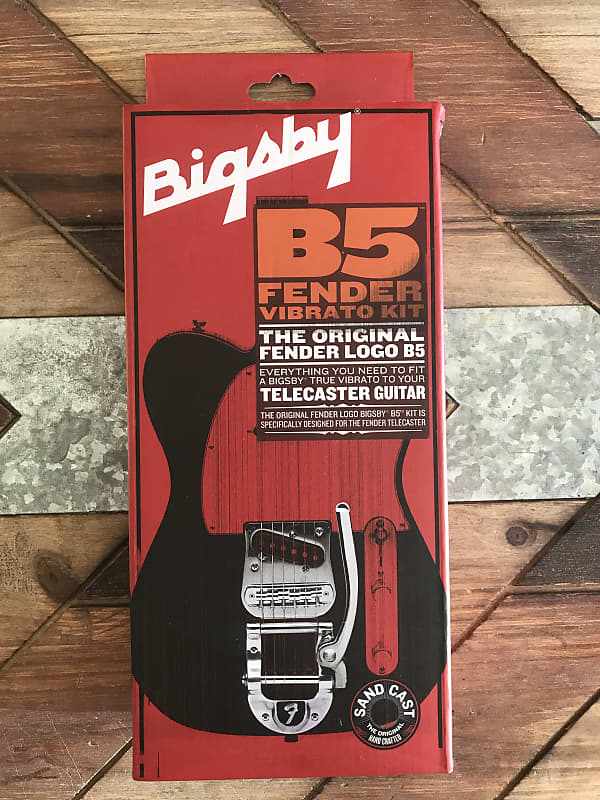 Real Life Relics Bigsby® Aged B5 Fender® F Logo Vibrato Kit