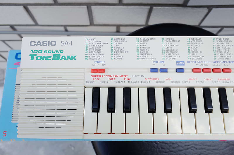 Casio SA-1 keyboard 1989 | Reverb