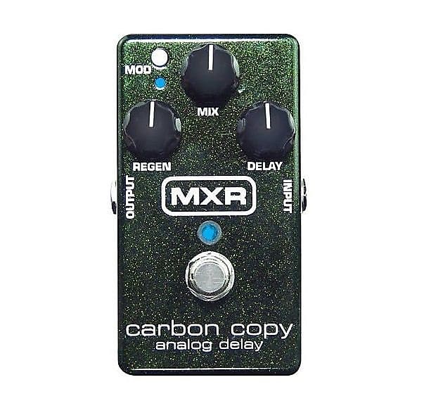 MXR Carbon Copy Analog Delay Guitar Effects Pedal M169 600ms Delay