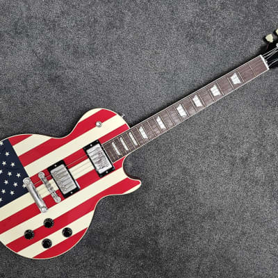 Gibson Custom Shop Art & Historic Stars and Stripes American Flag Les Paul Standard USA 911 Tribute image 2