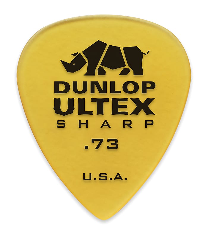 Dunlop - 72 Pack Of Ultex Sharp Guitar Pick .73mm! 433R073 *Make An Offer!* image 1