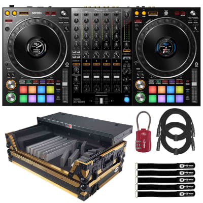 Pioneer DDJ-1000SRT 4 Channel Serato DJ Controller w Gold Laptop 