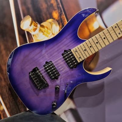 Ibanez RG652AHMFX-RPB Prestige E-Guitar, Royal Plum Burst + Hardcase image 1