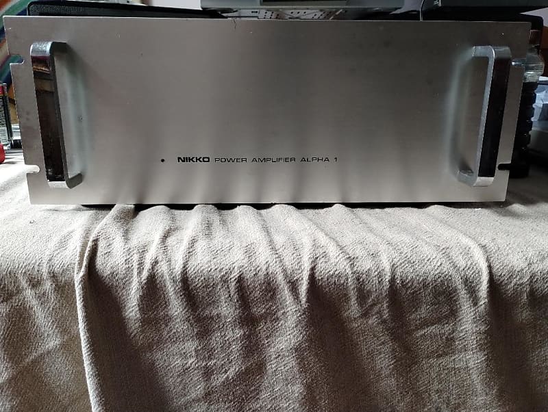 Nikko Alpha 1 amplifier in very good condition - 1980's | Reverb