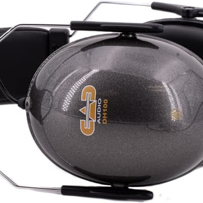 CAD Audio DH100 Drummer Isolation Headphones, Black image 4