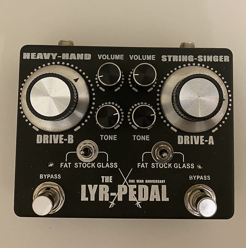 LY Rock The Lyr Pedal (The Duellist Clone) 2021 Black | Reverb