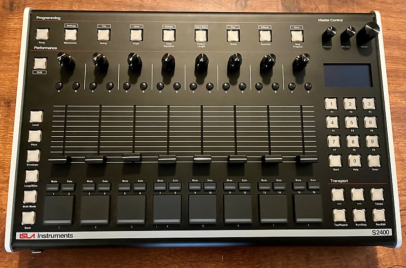 Isla instruments S2400 sampler drum machine Old school s1200 Reverb