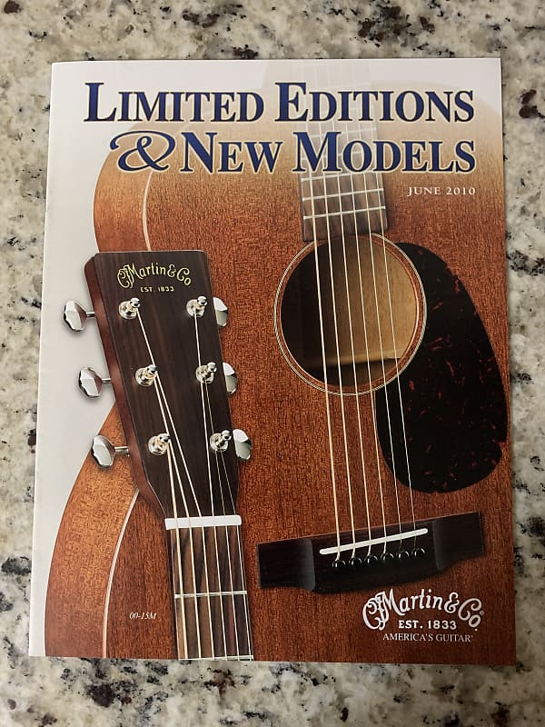 Martin Catalog Limited Editions & New Models 2010 Merle Reverb