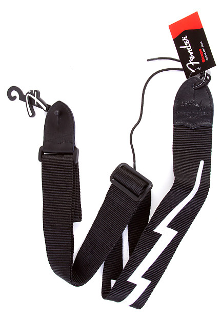 Fender lightning bolt strap hot sale