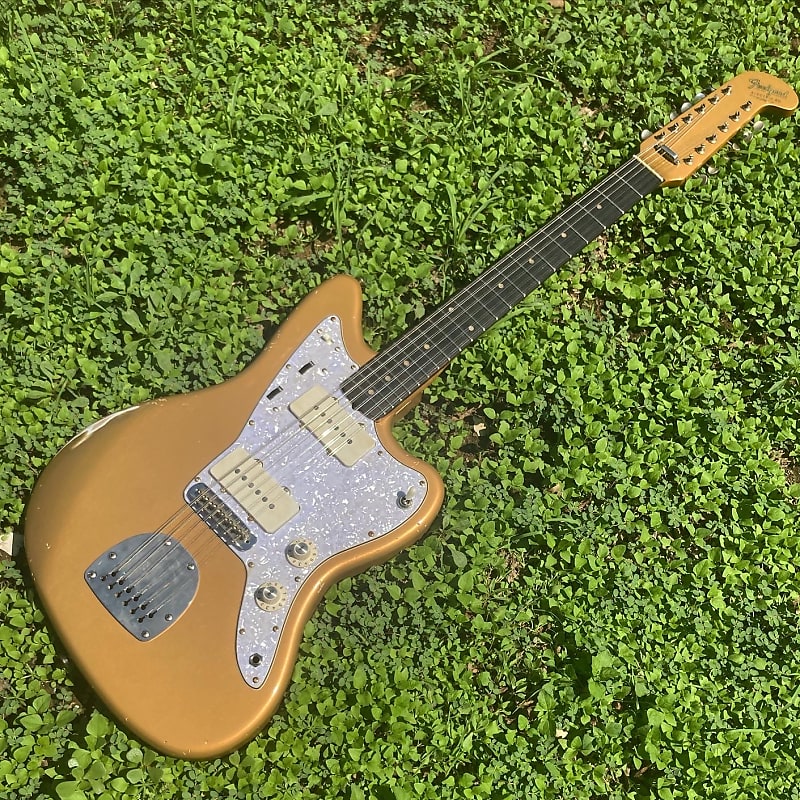 Fender jazzmaster shop aztec gold