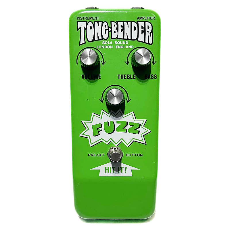 Rare Sola Sound D.A.M 'Kawasaki' Green MKIV v2 Tone Bender Limited Edition #/50 Guitar Pedal image 1
