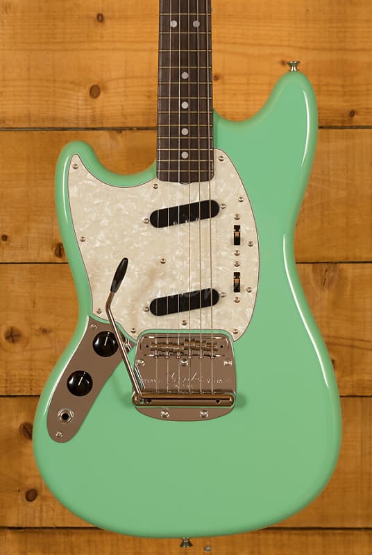 Fender Japan Traditional 60's Mustang Surf Green Left Handed