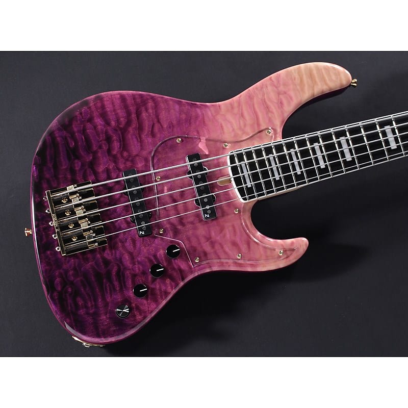 ATELIER Z Beta5 Custom Fade PPL/E MH 5A Quilted Maple Top