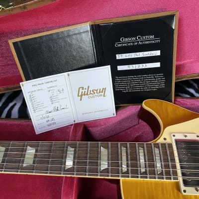 NEW! 2023 Gibson Custom Shop 1959 Les Paul - Double Dirty Lemon - Authorized Dealer - Hand Picked Killer Flame Top VOS - Only 8.7 lbs - G02748 image 13