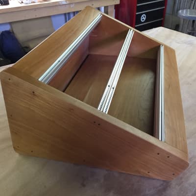 Handcrafted Eurorack Modular Case - Solid Cherry Wood image 3