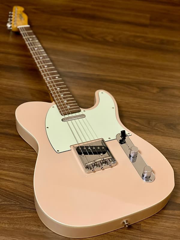 Tokai Breezysound ATE-98B SLP/R Vintage Series Japan in Shell Pink S/N  181002 weight 3.6 KG | Reverb España