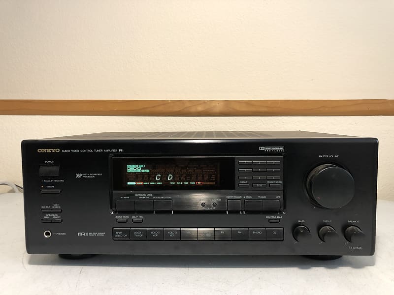 Onkyo TXSV525 Receiver HiFi Stereo Audiophile Phono 5.1 Reverb