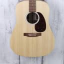 Martin D-X2E Dreadnought D-14 Fret Acoustic Electric Guitar Natural with Gig Bag