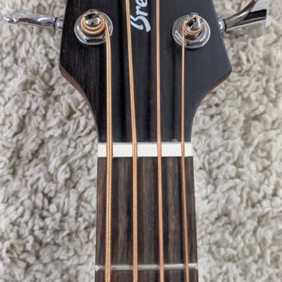 Breedlove ECO Discovery S Concert Edgeburst CE Acoustic Electric Bass Guitar image 5