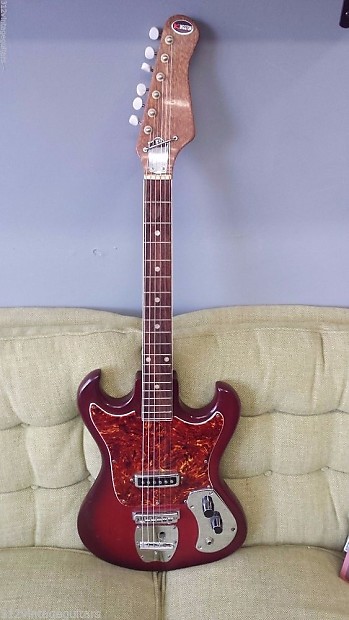 Vintage kingston hot sale electric guitar