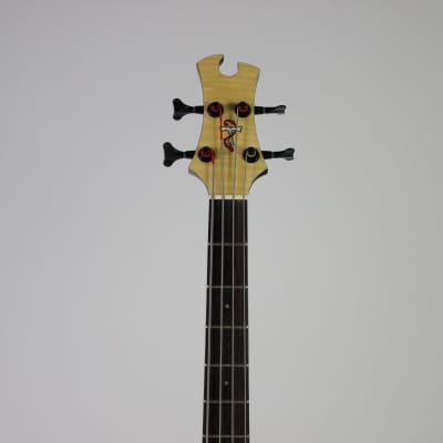 Used Tobias TOBY PRO 4CE Acoustic Bass Guitar Natural image 3