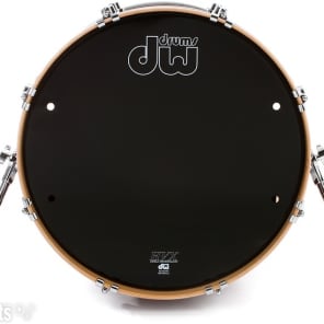 DW Performance Series Bass Drum - 16 x 20 inch - Cherry Stain Lacquer image 2