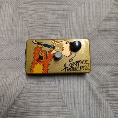 ZVex Super Hard On Boost Hand-Painted | Reverb