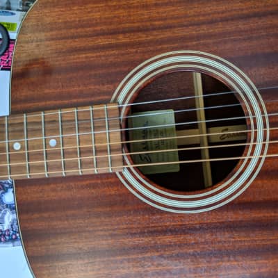 Eastman AC-DR2 Solid Sapele Dreadnought Natural image 2