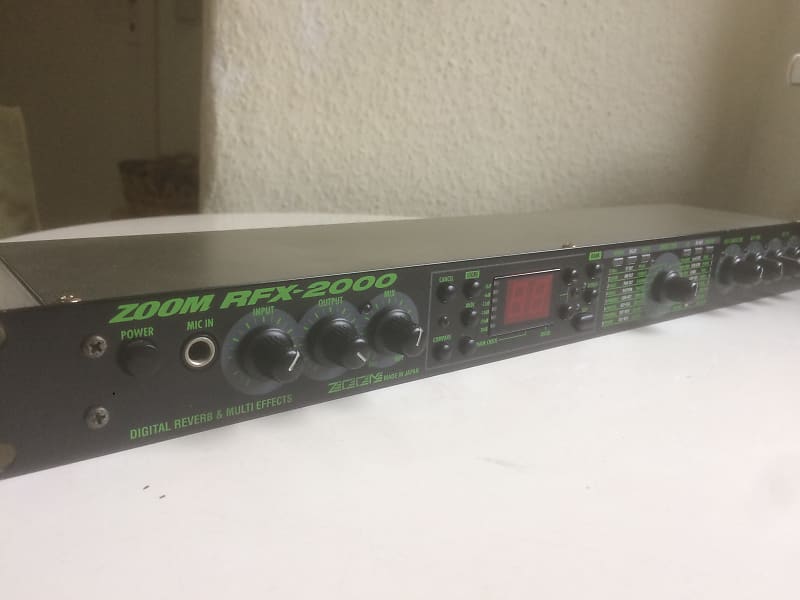 Zoom RFX2000 Digital Reverb & Multi Effects Reverb