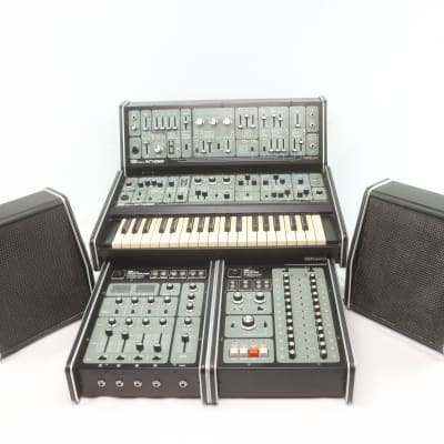 Roland System 100 - Complete system with manuals and speakers. image 2