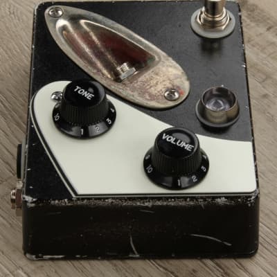 CopperSound Strategy Boost Overdrive Guitar Effects Pedal Relic'd Black & White image 4