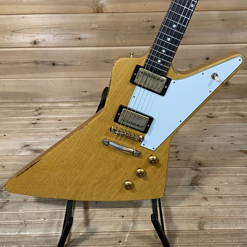 Gibson Custom Collector's Edition 1958 Korina Explorer/Flying | Reverb