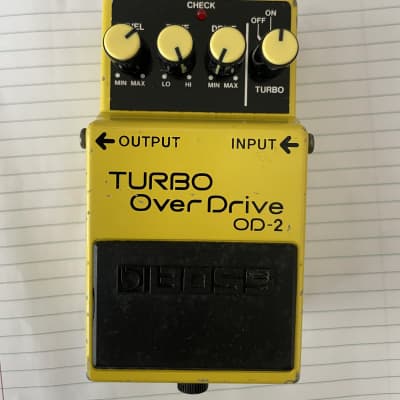 Boss OD-2 Turbo OverDrive (Black Label)