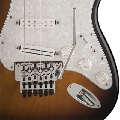 Fender Dave Murray Stratocaster Electric Guitar. Rosewood FB, 2-Color Sunburst image 4